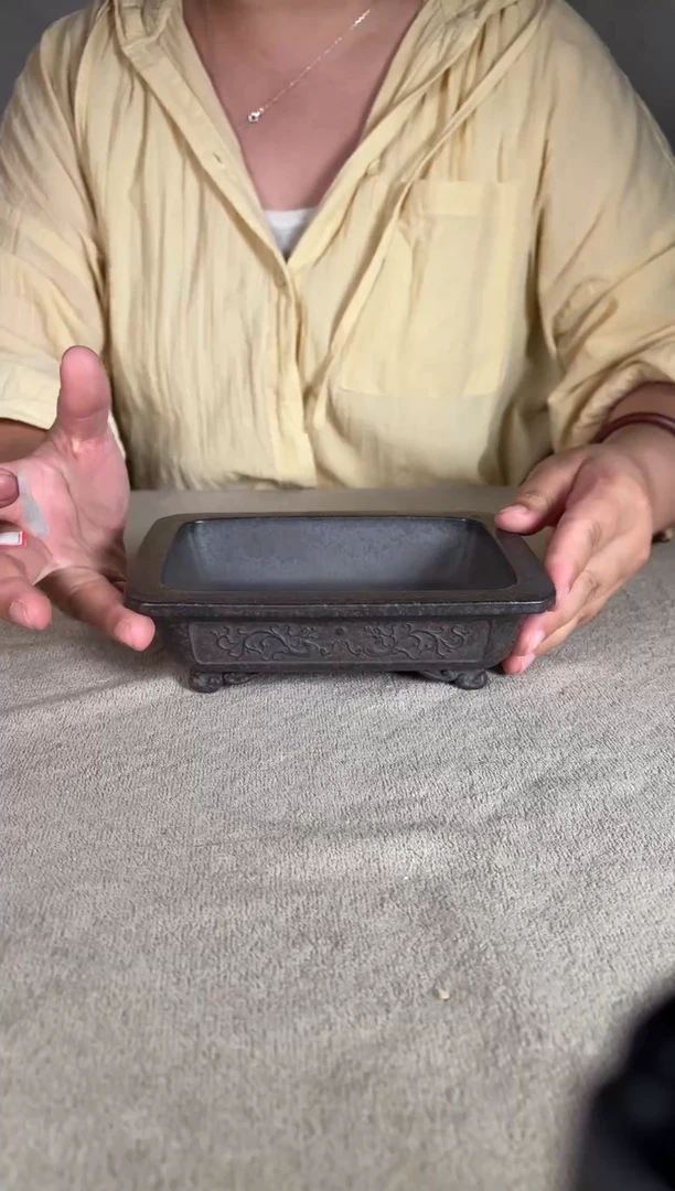 F0013宜兴紫砂花盆