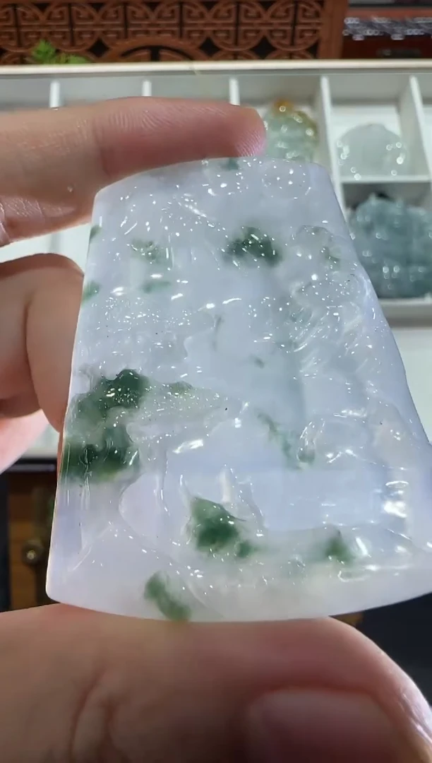 未镶嵌挂件翡翠A货翡翠多样性孤品