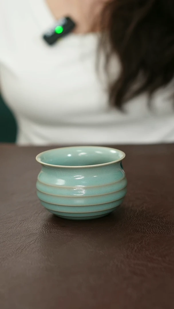 摆件原矿汝宋汝瓷141