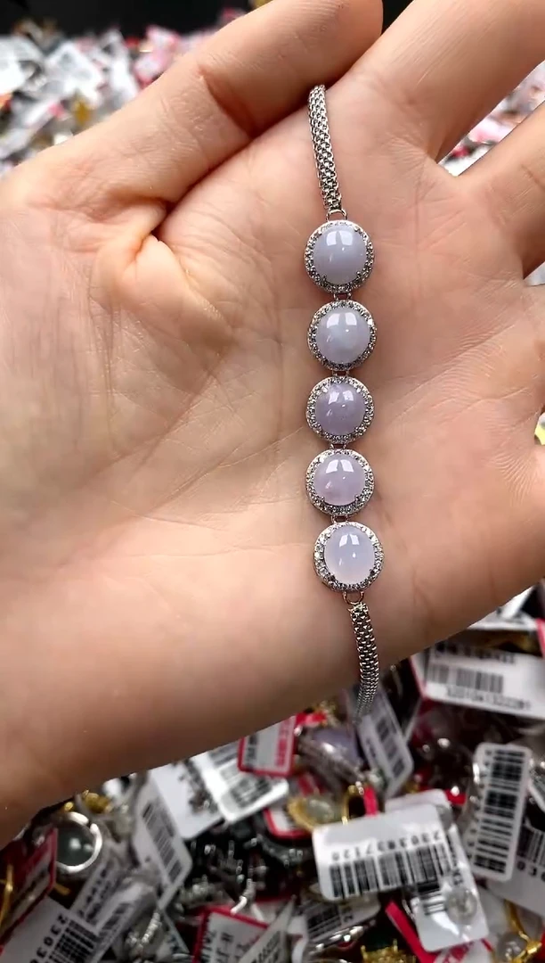 【闪购商品】翡翠戒指银S925镶嵌33333333     7