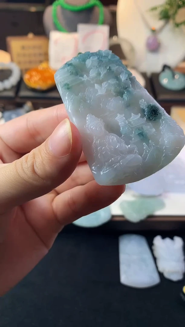 未镶嵌定制翡翠闲****悠毛货不退不换