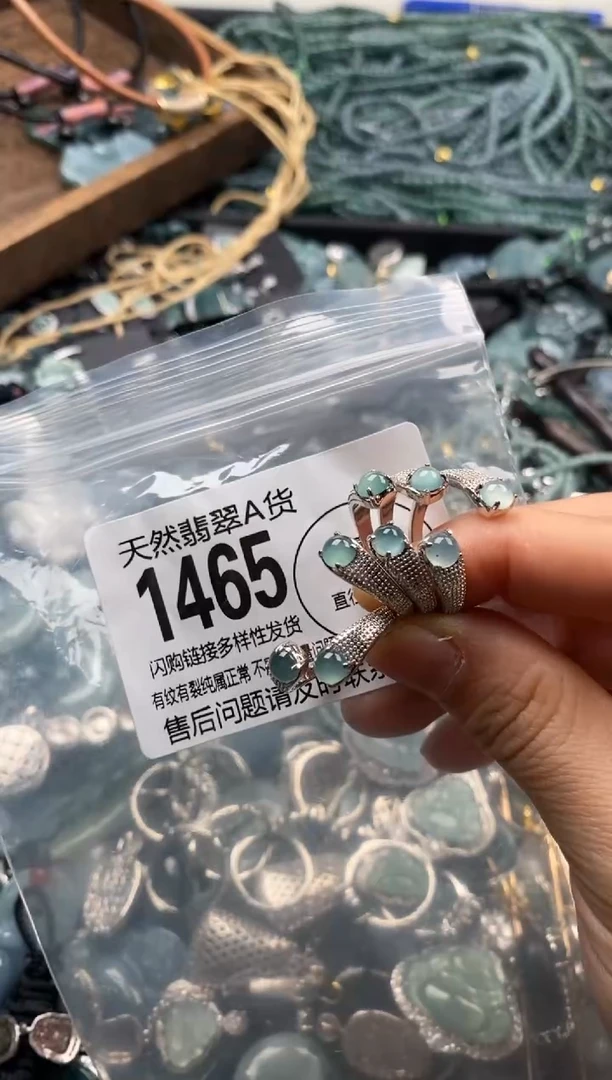 【闪购商品】翡翠颈饰未镶嵌多样性发其一1465