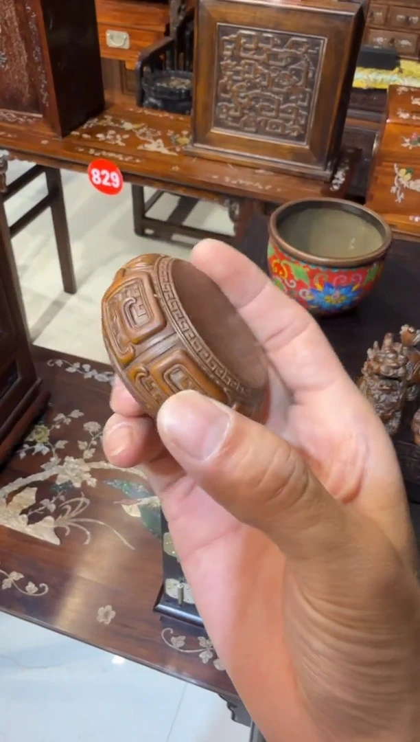 木木头款黄杨腰包鼓鼓68