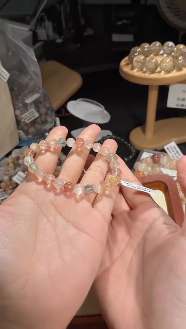 未镶嵌手链水晶109号多样性发一N7+