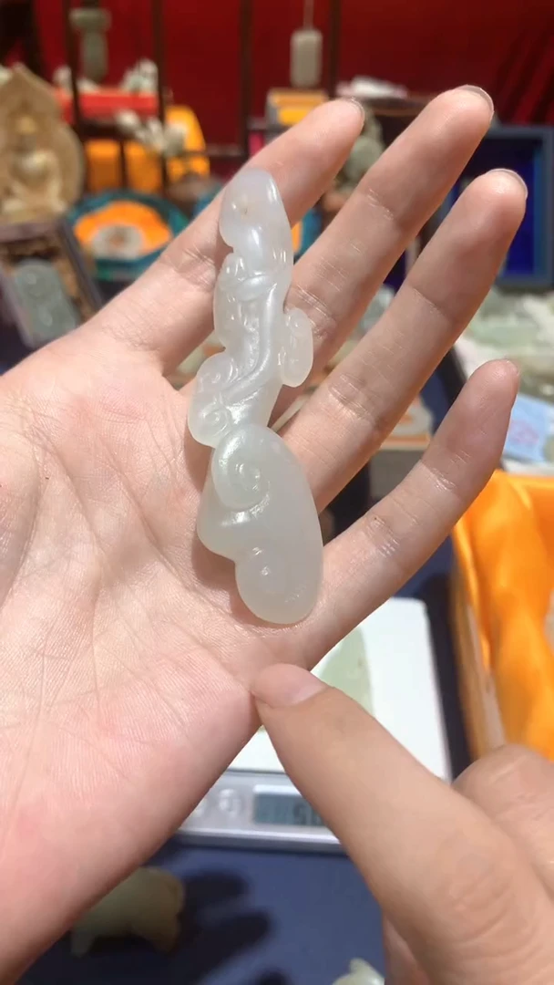 和田玉未镶嵌把件以直播间实物为准