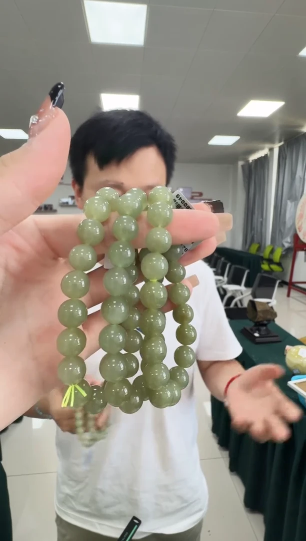 手链未镶嵌和田玉YW1239 约10mm多样式发一件