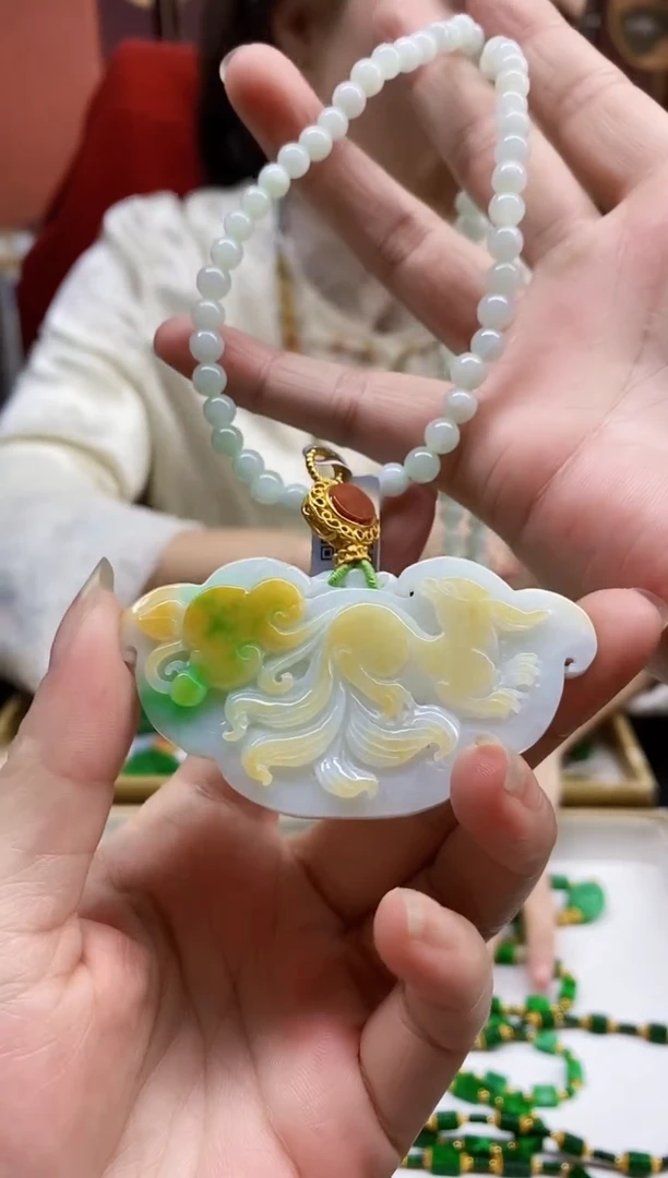 颈饰未镶嵌翡翠翡翠吊坠