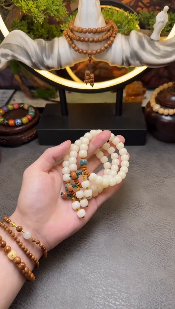 手串菩提根/象牙果菩提根配饰8*10老型