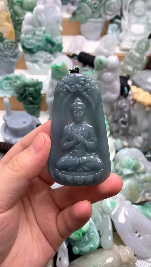 吊坠(不含链)未镶嵌翡翠1