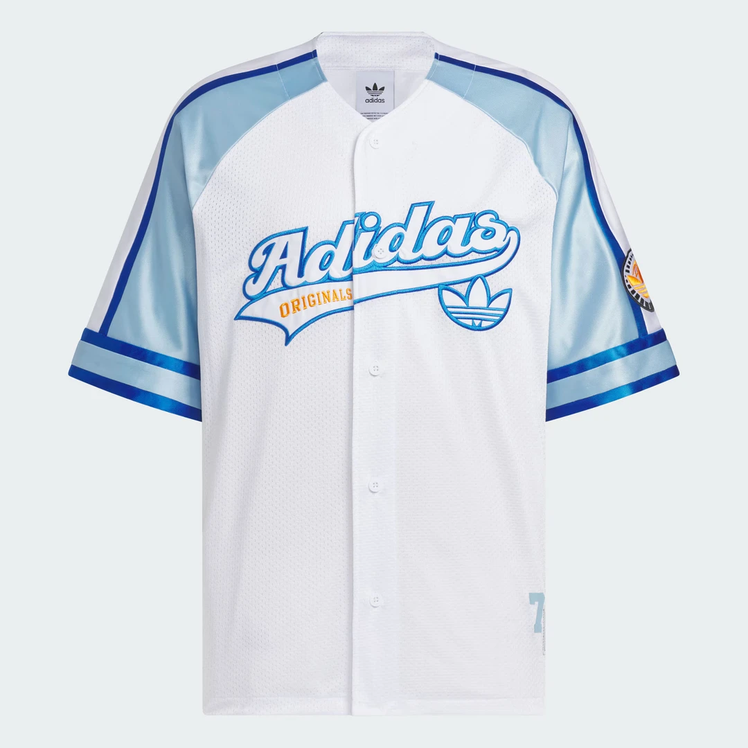 adidas/阿迪达斯三叶草中性欧若风马思纯同款运动短袖开衫JN0768