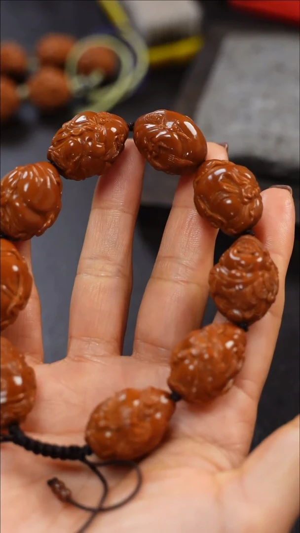 手串/手链橄榄核九林核雕文玩作品