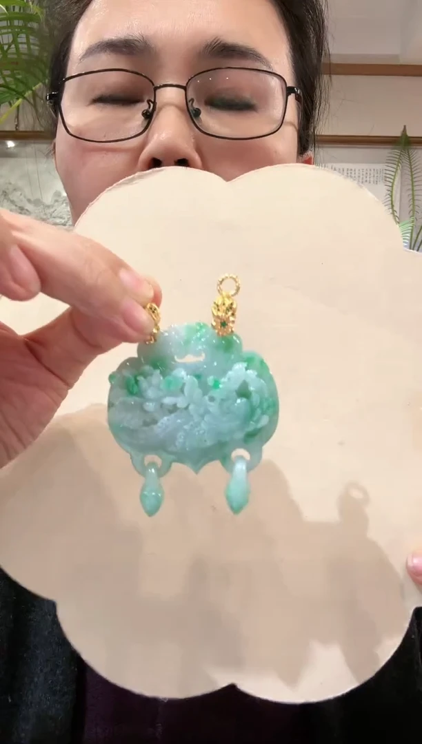 【闪购商品】翡翠颈饰未镶嵌国风