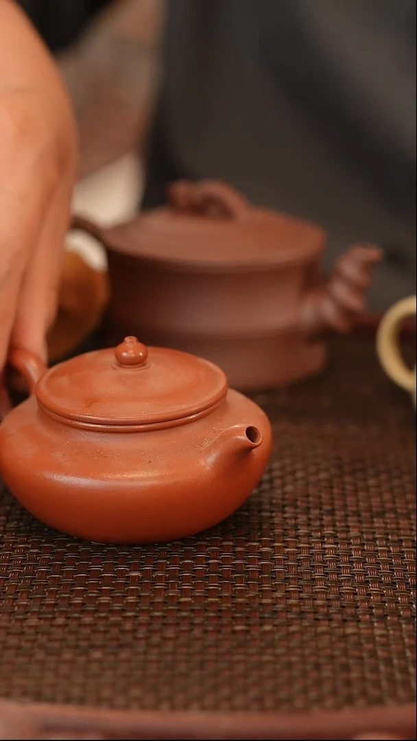 茶壶紫砂原矿手工制作