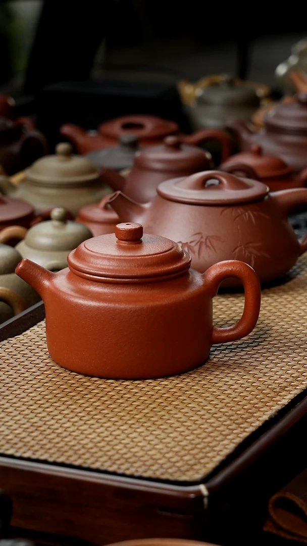 【闪购商品】紫砂茶壶德中红降坡666666