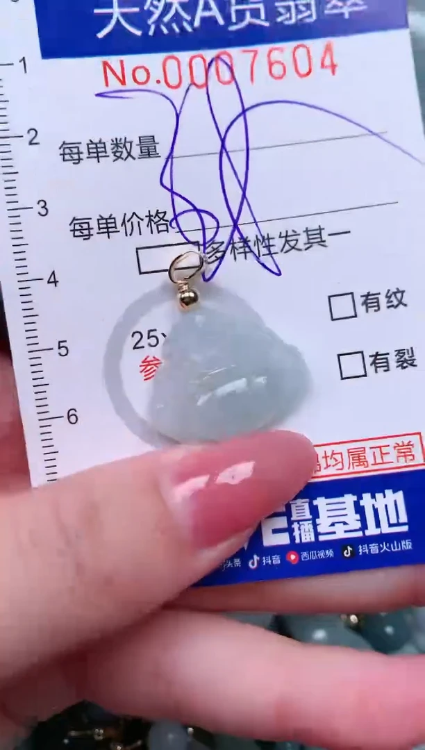 【闪购商品】翡翠颈饰未镶嵌00007604