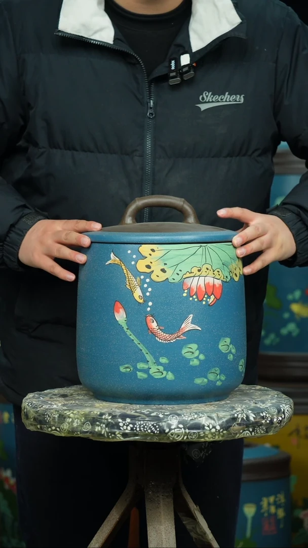 【闪购商品】紫砂茶叶罐 茶叶罐