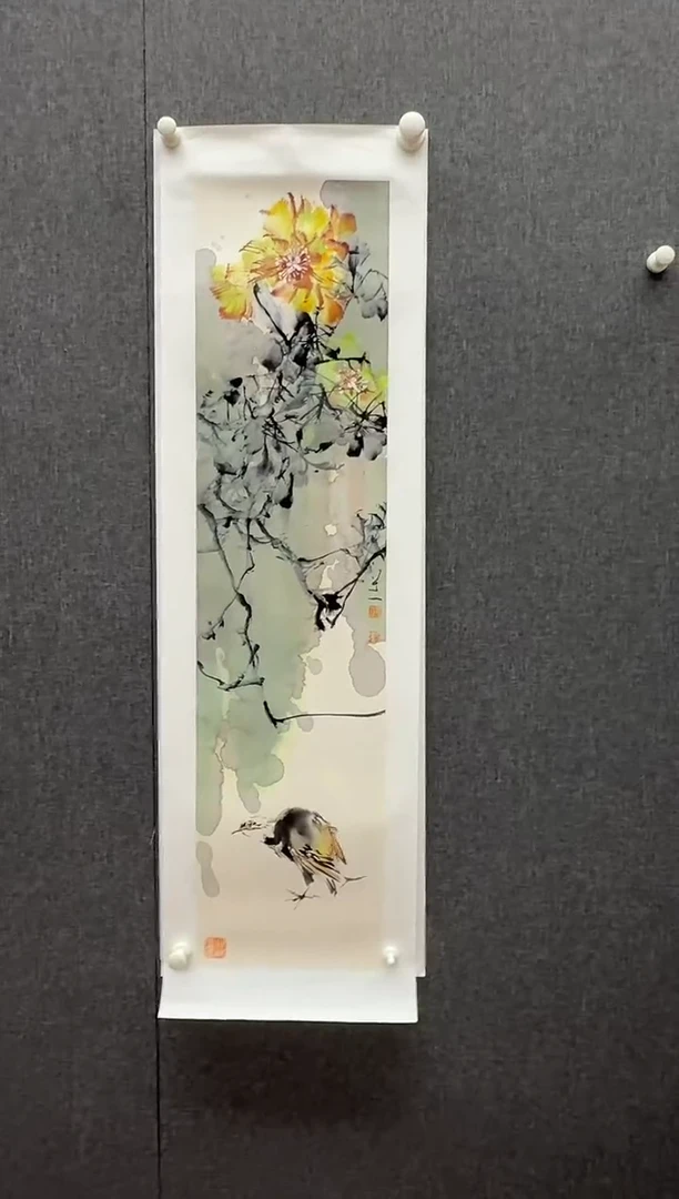 国画炳山艺术--李建老师作品