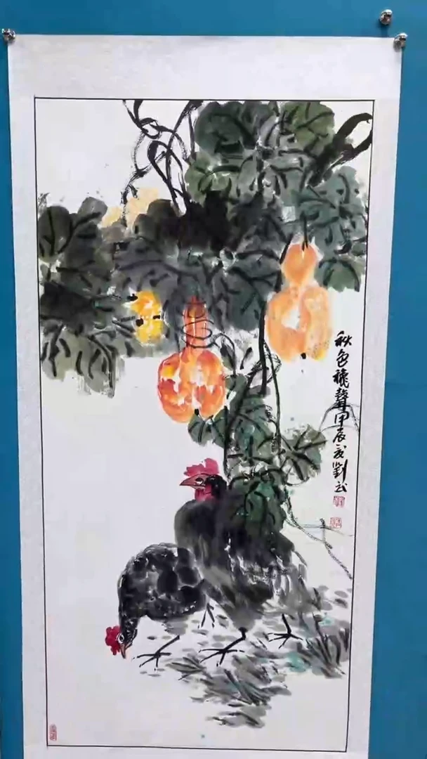 国画闪电购刘武绘画6