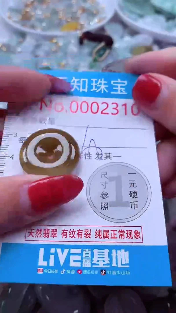 吊坠(不含链)未镶嵌翡翠2310