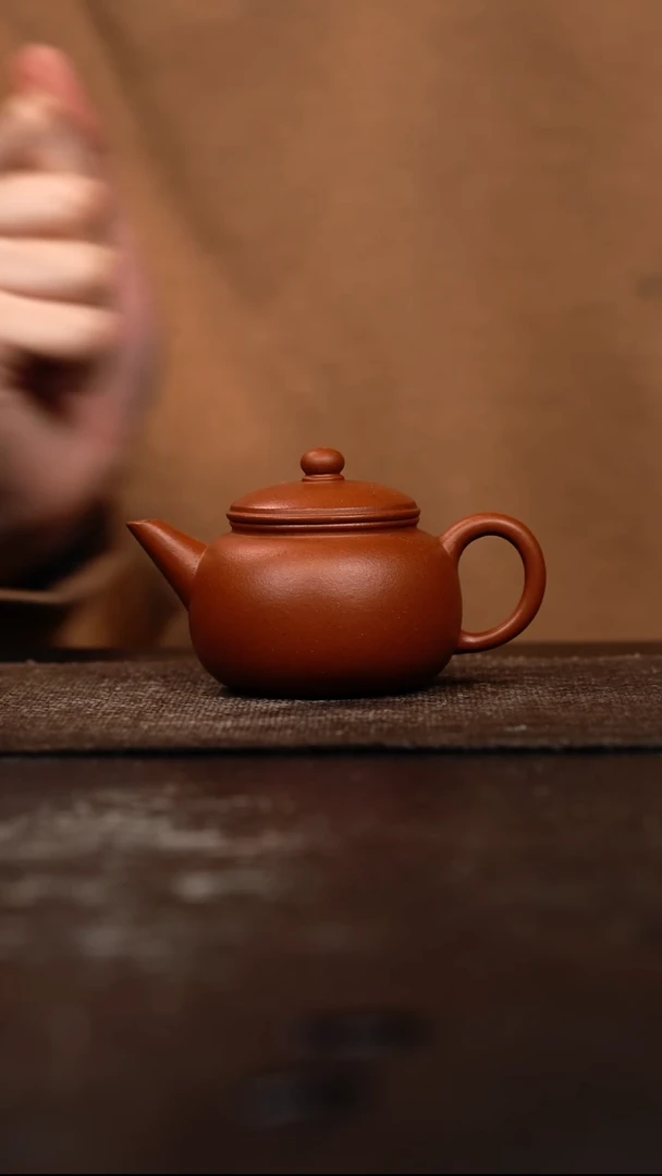 茶壶紫砂原矿手工壶100CC