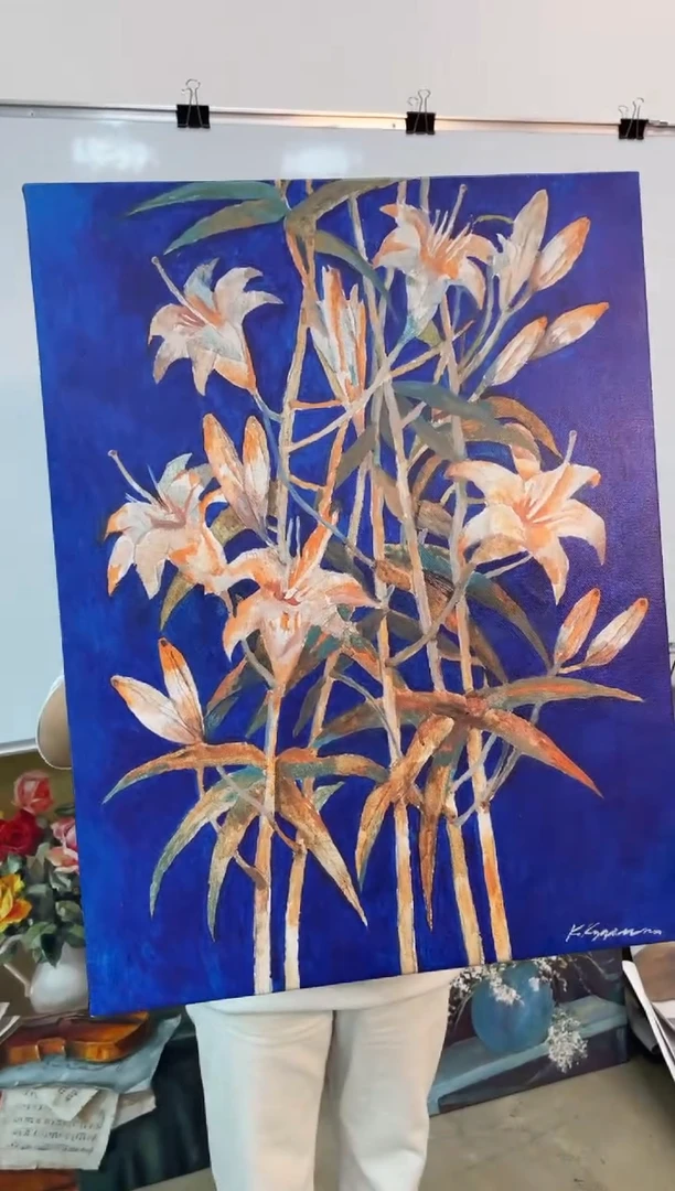 俄美协画家原创油画