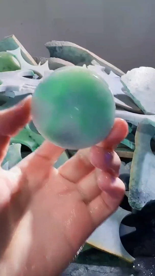 裸石翡翠缅甸翡翠A货文330