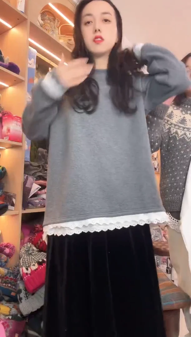 羊毛新疆棉高级深灰加厚打底