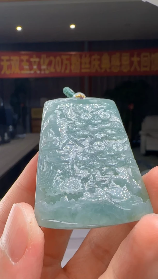 翡翠未镶嵌吊坠(不含链)DY@@60B7J16741