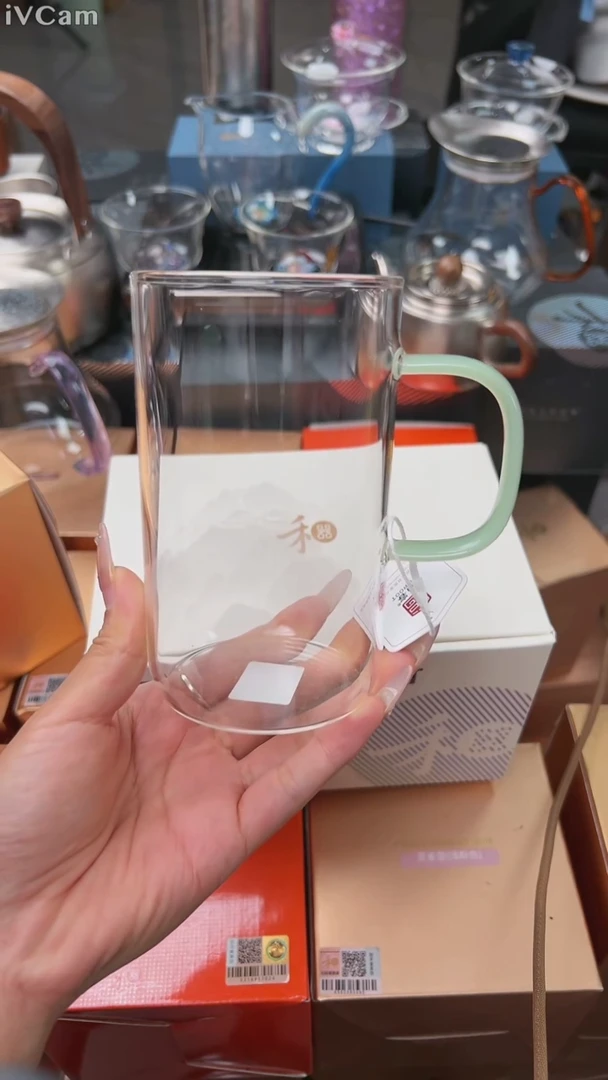 @@福容千里江山绿茶杯浅玉色