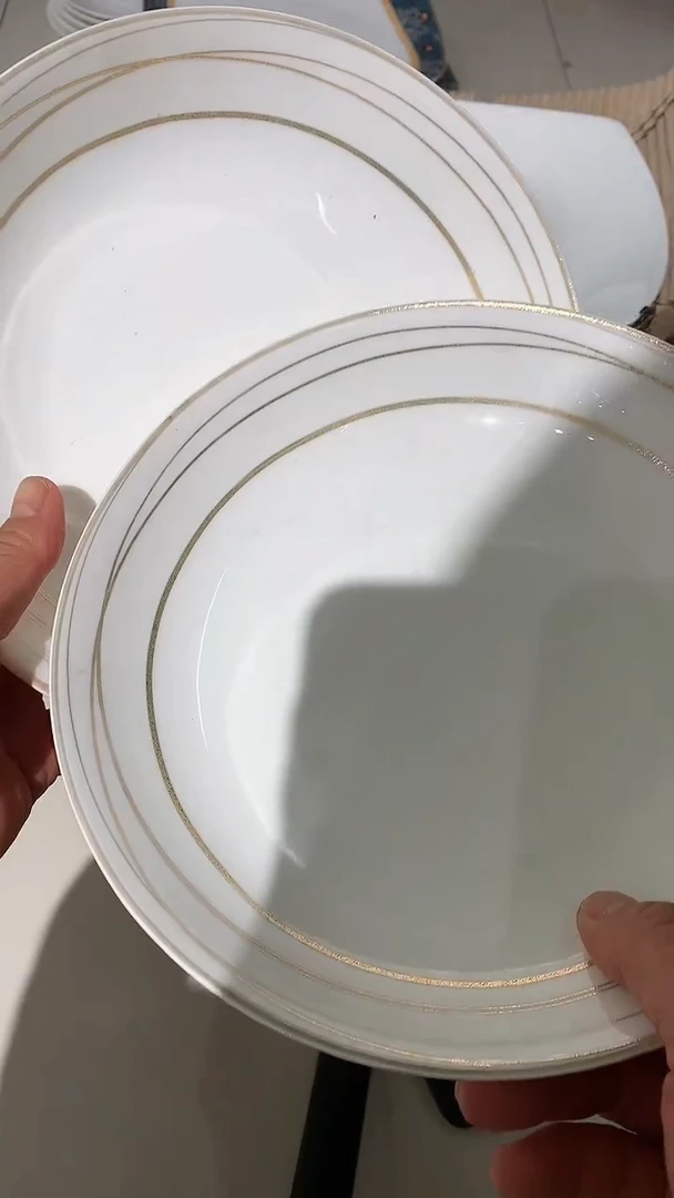 8深汤2个隆达骨质瓷