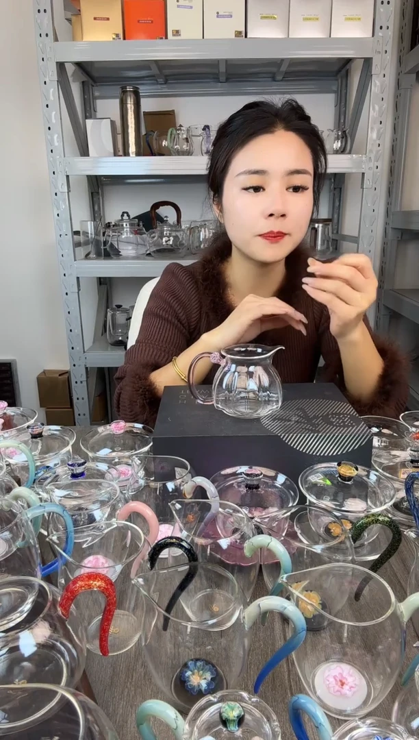 禾器  莲君浅粉色 孤品