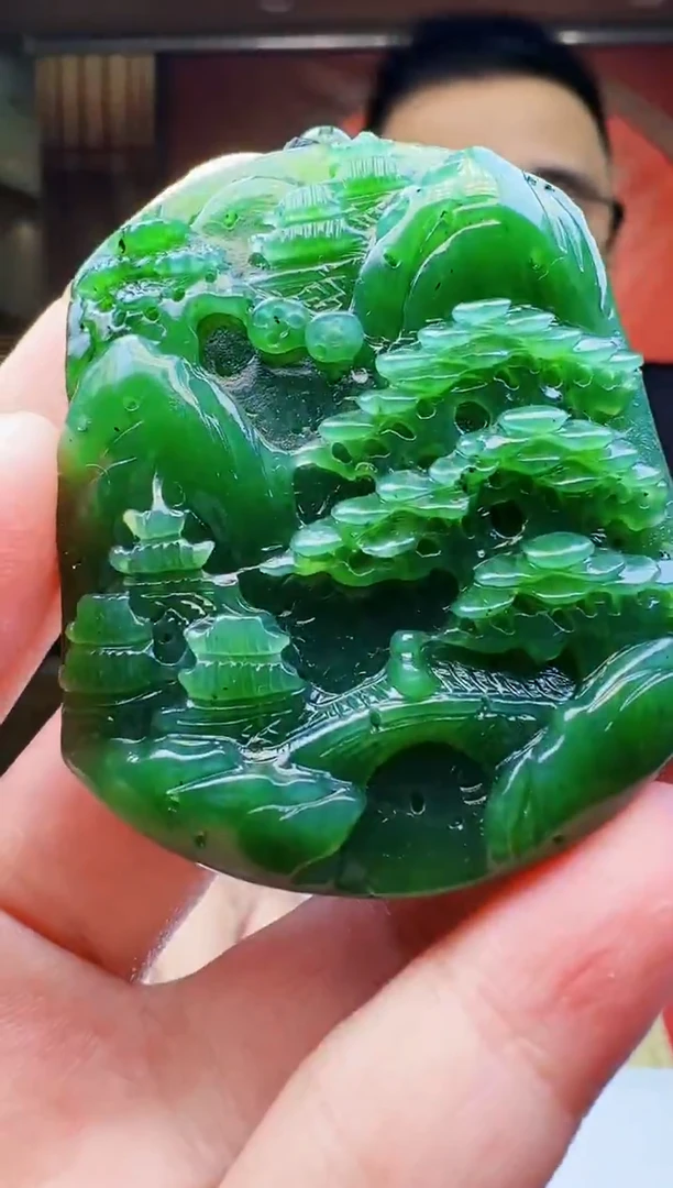 定制和田玉玉雕臻品馆天然和田玉（拍一发一）