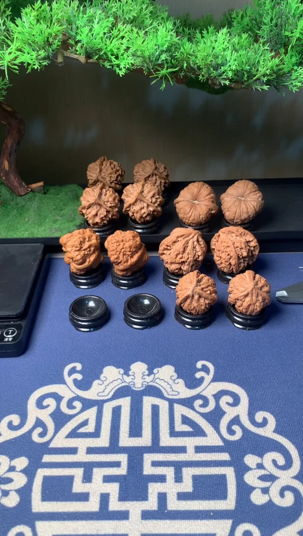 【闪购商品】文玩核桃吊坠38闷白微修