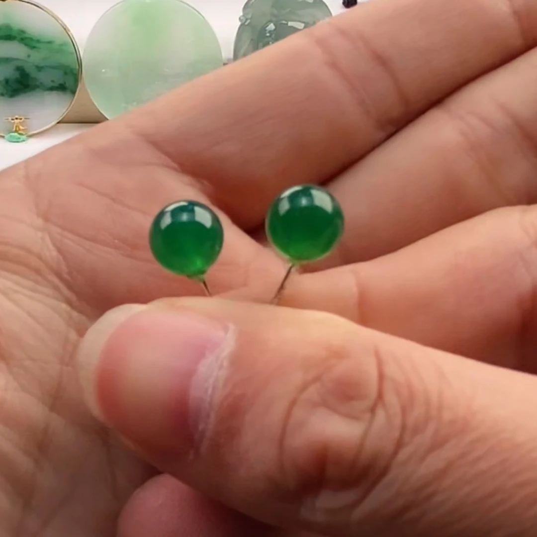 天然玛瑙耳钉（福利款）