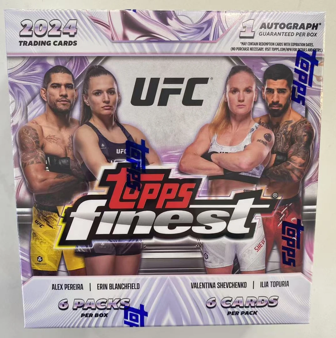 2025 topps Finest UFC mega 卡盒【默认代拆】