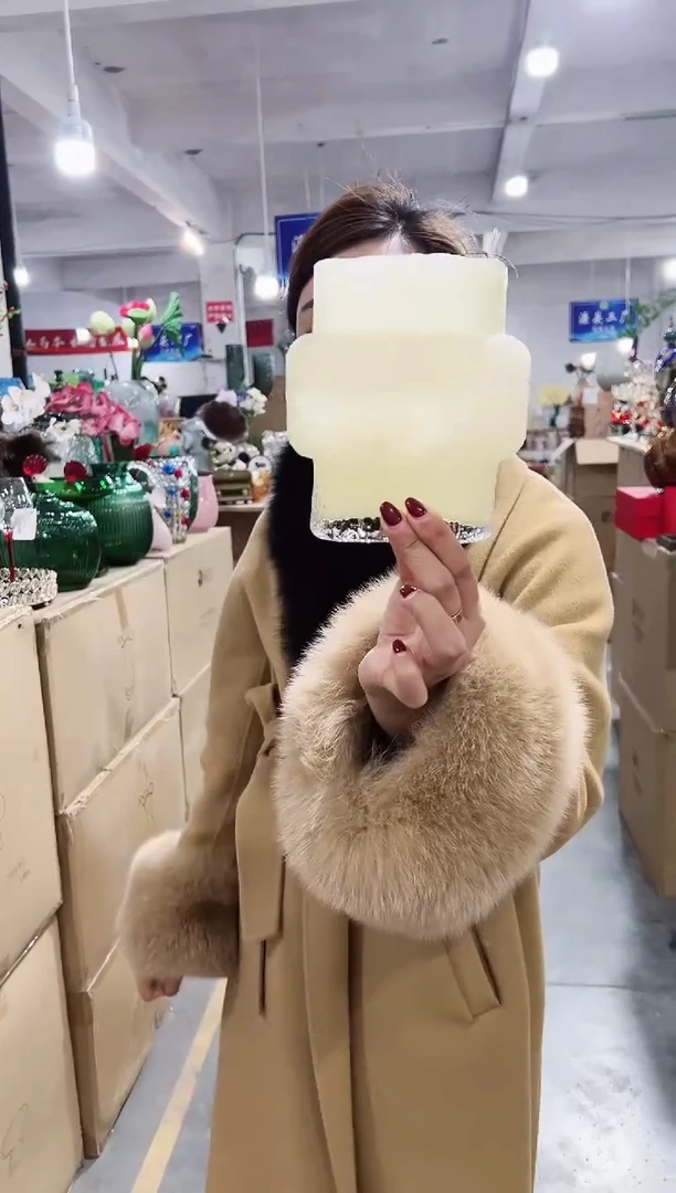 【闪购商品】玻璃私花贸易祁琪-微瑕--VMOPV