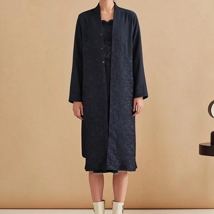 【暗涌】3940新款女士气质风衣