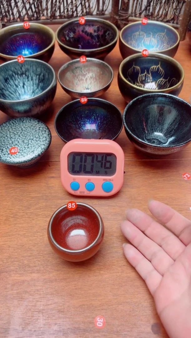 茶盏C****姐85号建盏工匠茶器