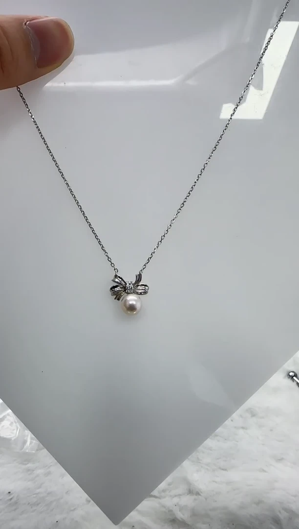 【闪购商品】海水珍珠DA银S925镶嵌c807 珍珠7