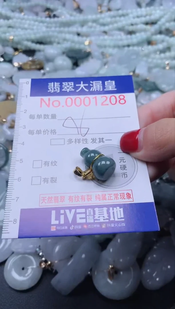 颈饰未镶嵌翡翠1208