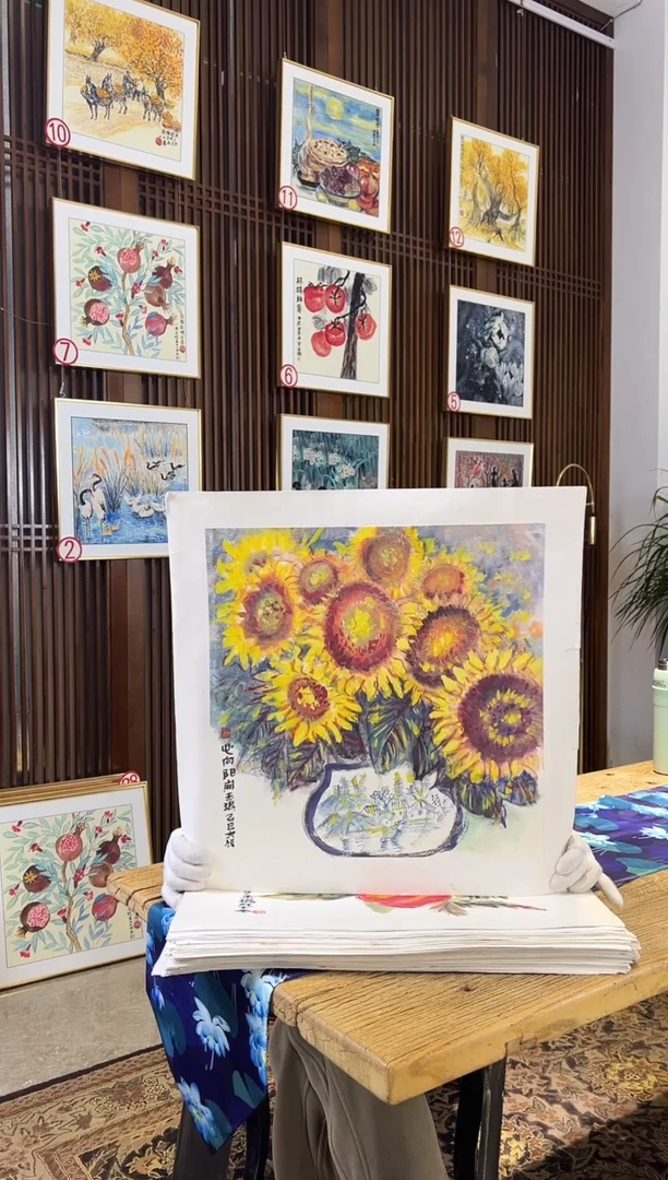 版画耿玉琨名章限量版画S