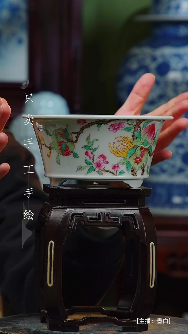 陶景德镇手工手绘陶瓷