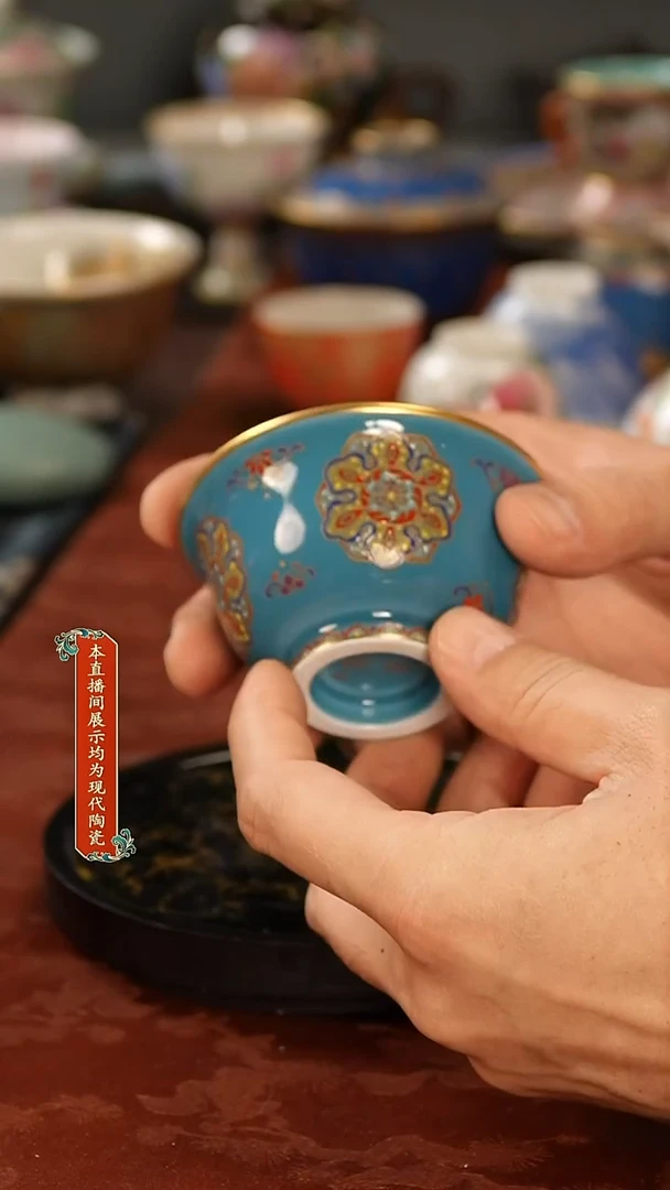 陶瓷景德镇手工手绘精美茶器