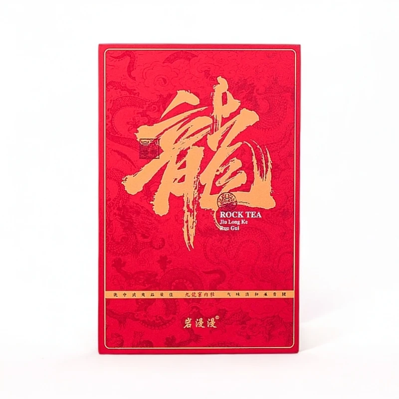 武夷岩茶——12泡岩漫漫-龙-九龙窠肉桂-礼盒100g