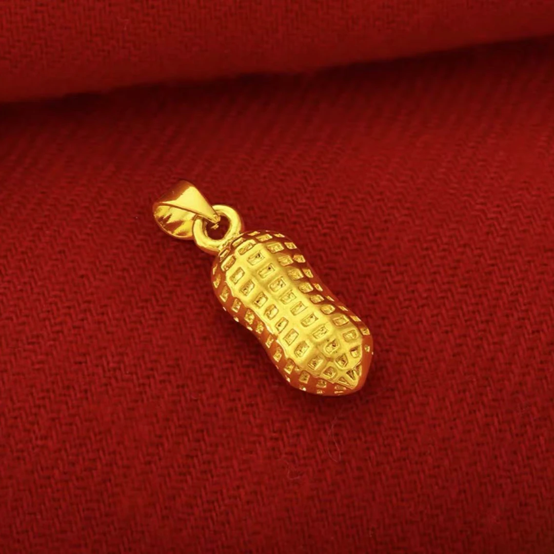 吊坠 金阿福 轻奢百搭 时尚饰品GC3573088 小花生吊坠