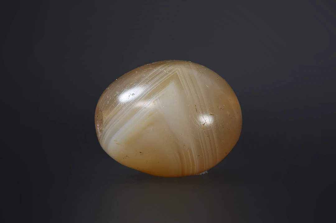 西亚千年缠丝圆珠 带眼睛对孔20.5m直径16.8m