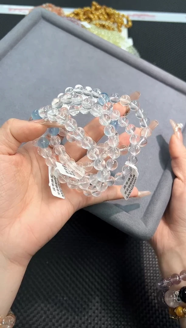 手串未镶嵌水晶38o多样性发其一/1条默认微瑕