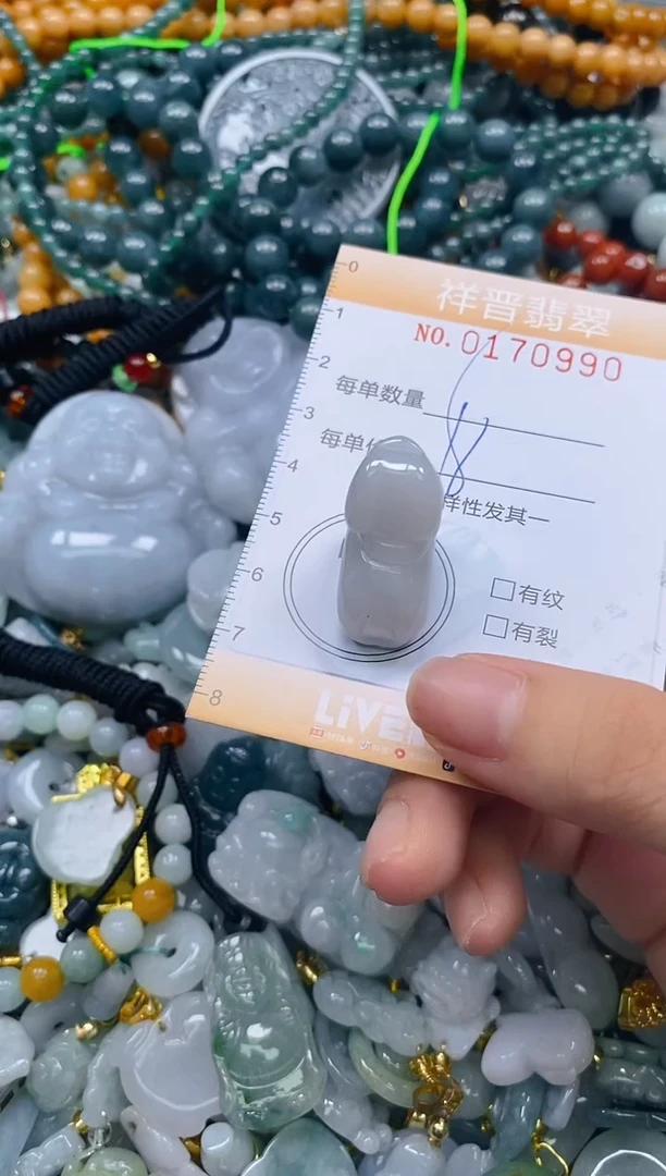 翡翠未镶嵌颈饰闪购0170990多样性发其一