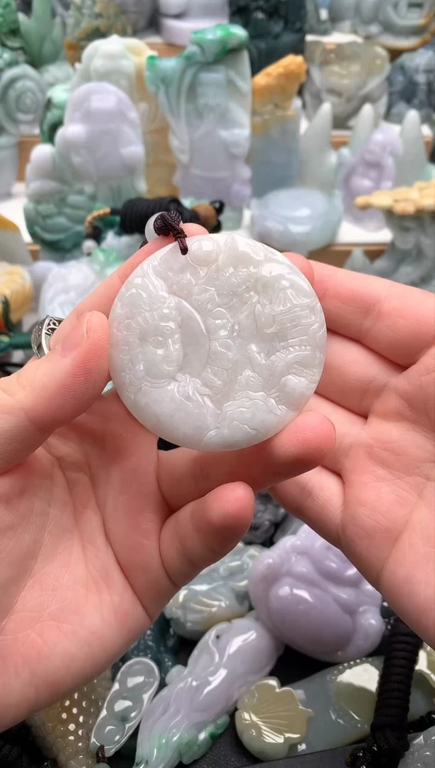 吊坠(不含链)未镶嵌翡翠1