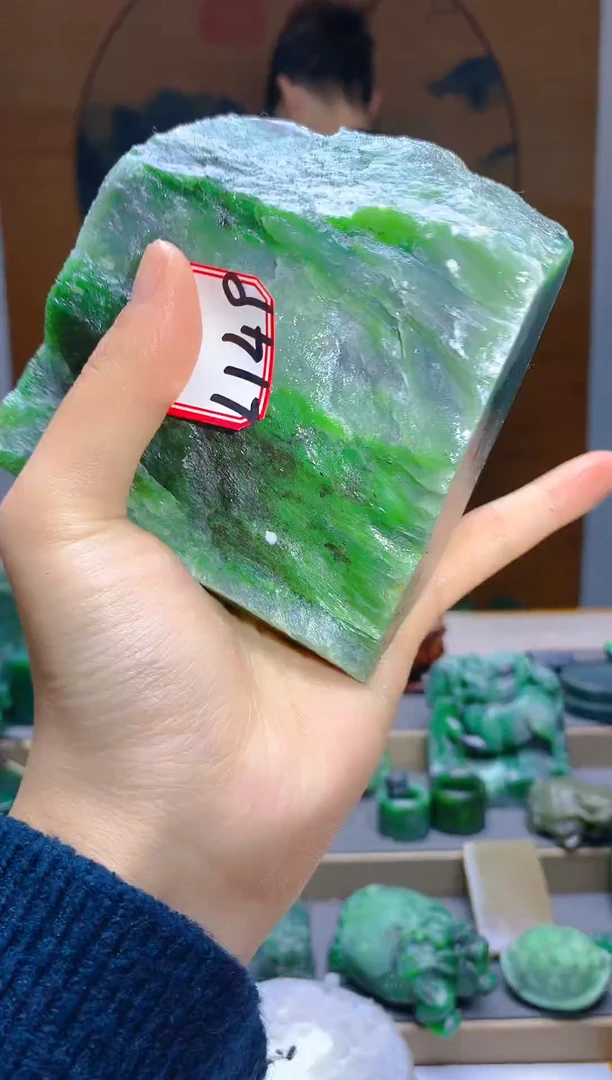 【闪购商品】和田玉（碧玉）珠宝半成品未镶嵌1